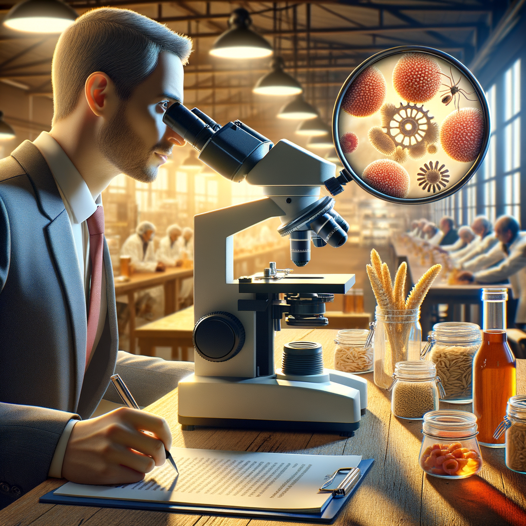 Soluciones de Microscopía para la Industria Alimentaria