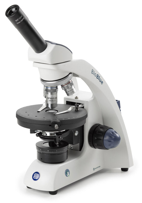 BioBlue monocular polarising microscope BB.4240-P-DLED - www.letscopes.com