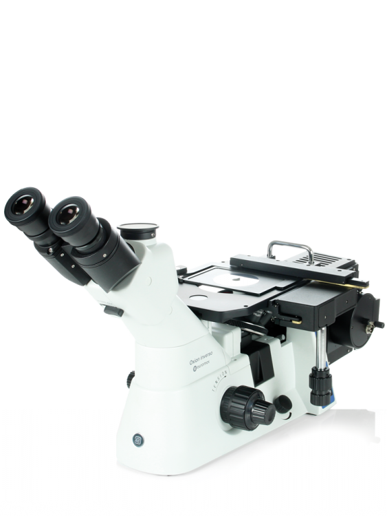 Oxion Inverso inverted trinocular microscope OX.2153-PLM - www.letscopes.com