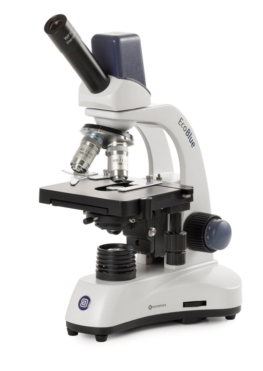 EcoBlue 5.0 MP monocular digital microscope EC.1155 - www.letscopes.com