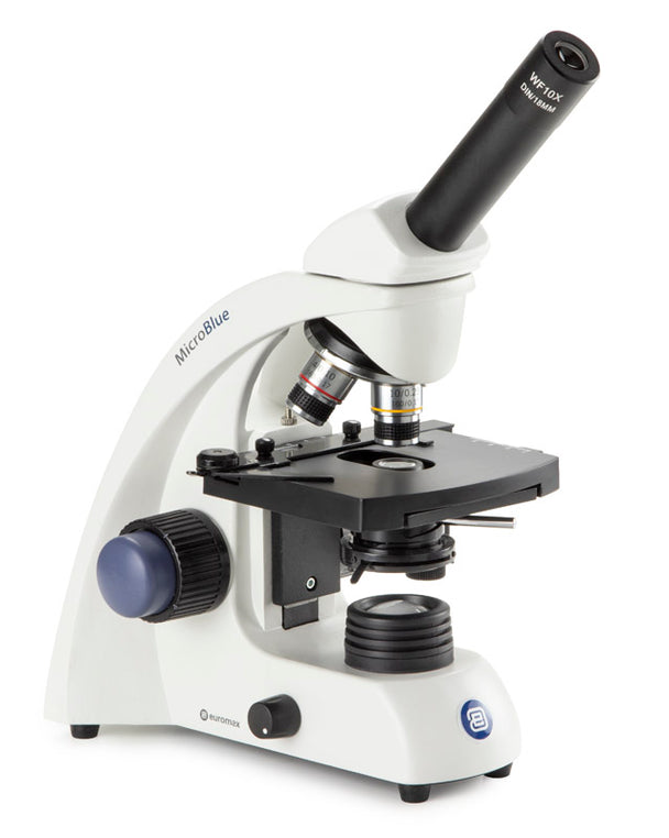 MicroBlue monocular microscope MB.1151 - www.letscopes.com